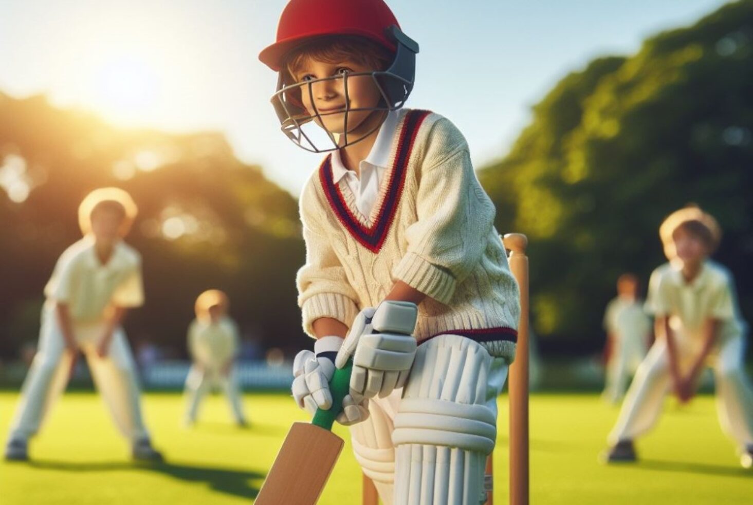 Cricket Equipment Suitable for Kids