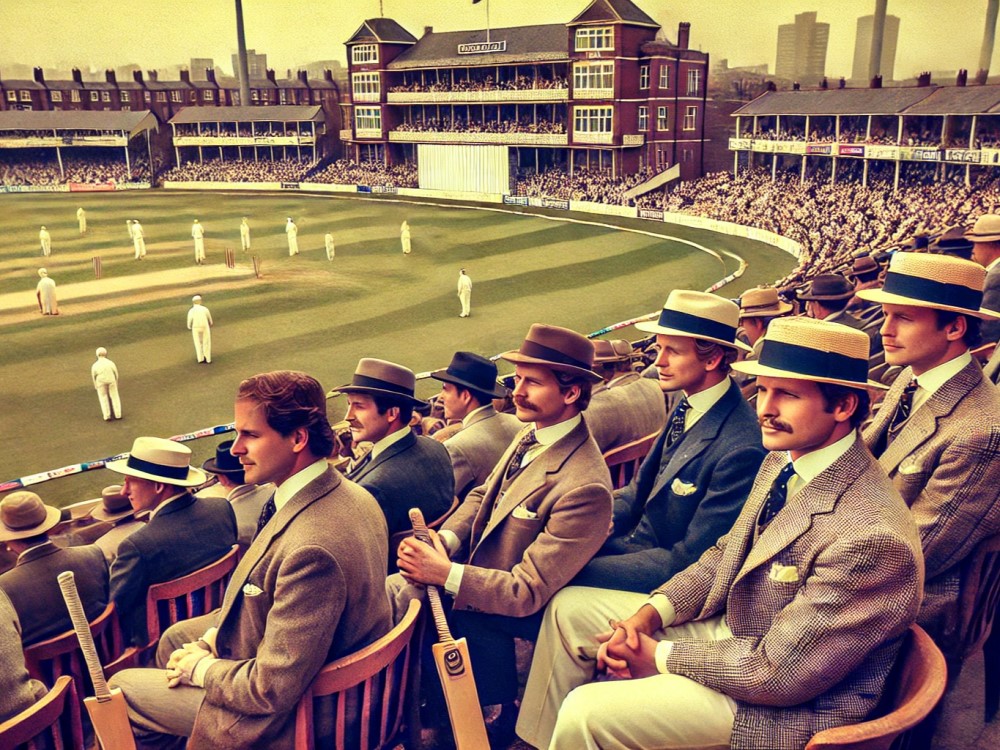 Early Days of Cricket Spectating