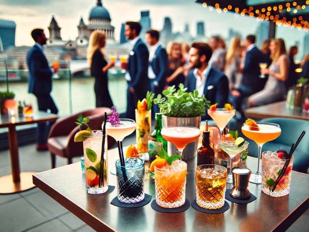 Elevate Your Office Party Discover London's Best Rooftop Bars