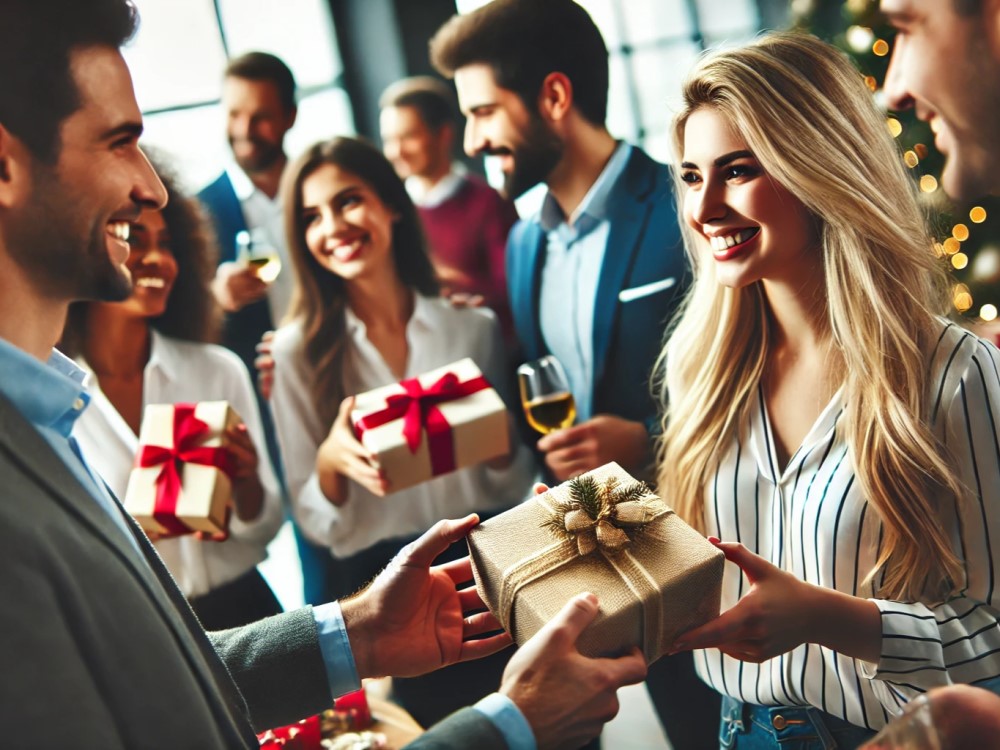 Gift Exchanges and Secret Santa Do Be Thoughtful, Don't Overspend