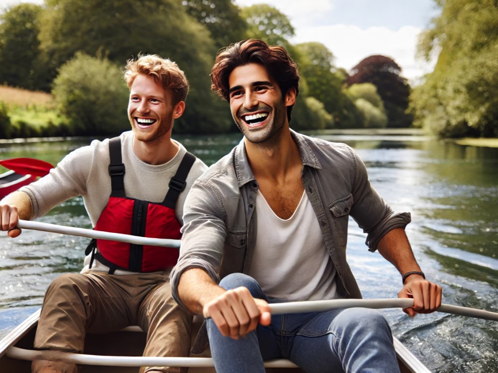 Kayaking and Canoeing on the River Soar