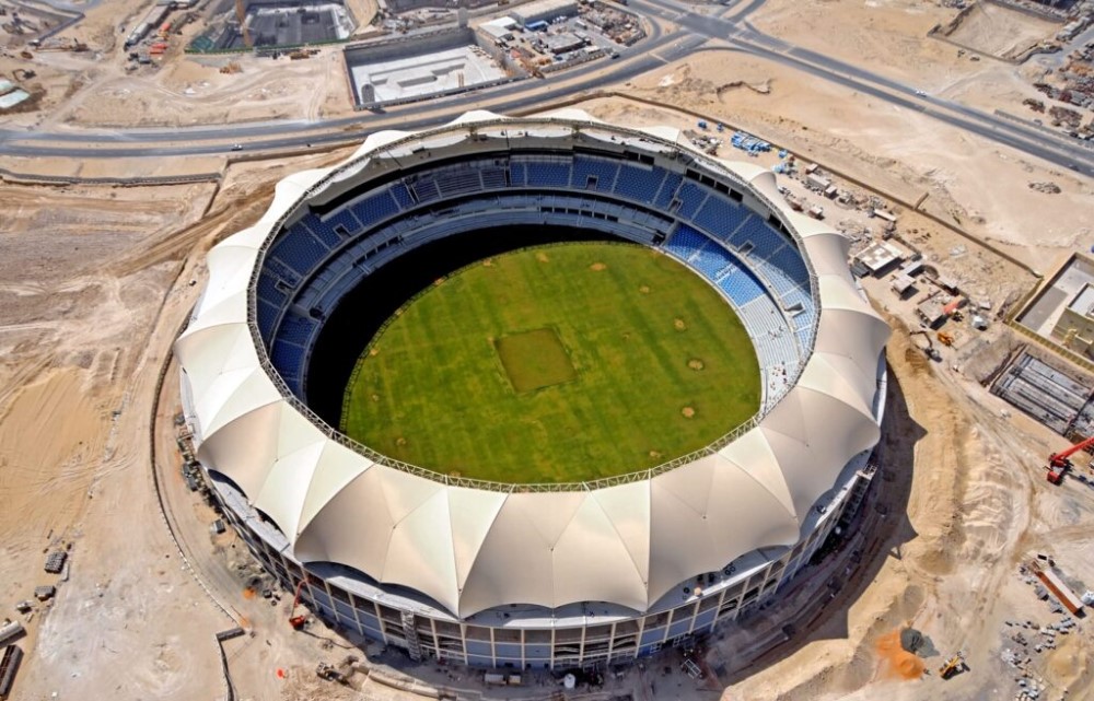 The Location and Structure of Dubai International Cricket Stadium