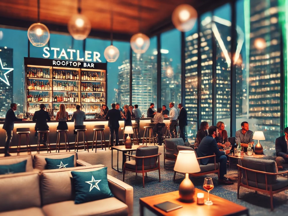 The Statler Rooftop Bar