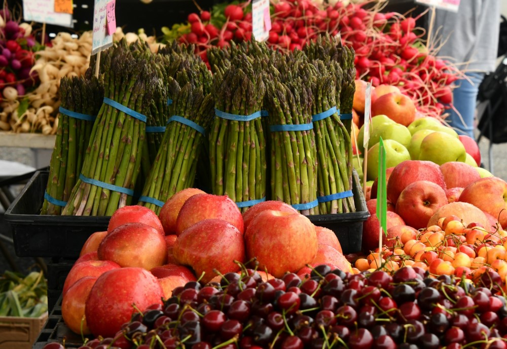 Variety of Produce Available at Manchester Farmers' Markets