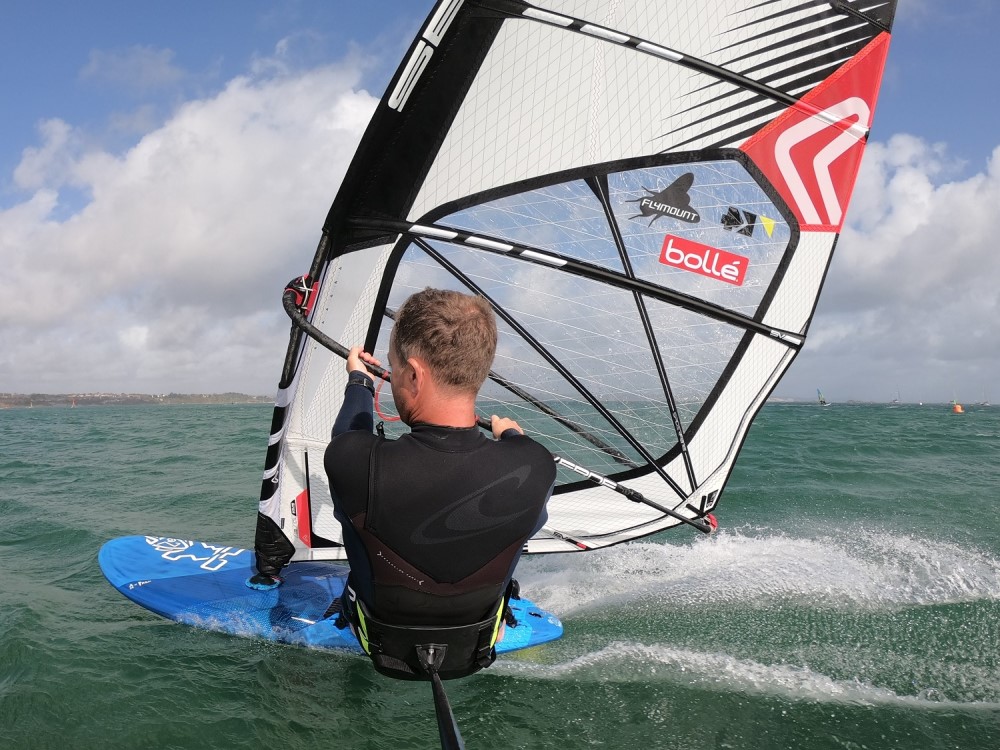Windsurfing at Queen Mary Sailing Club