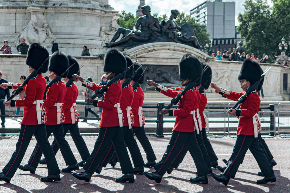 The Changing of the Guard at Buckingham Palace