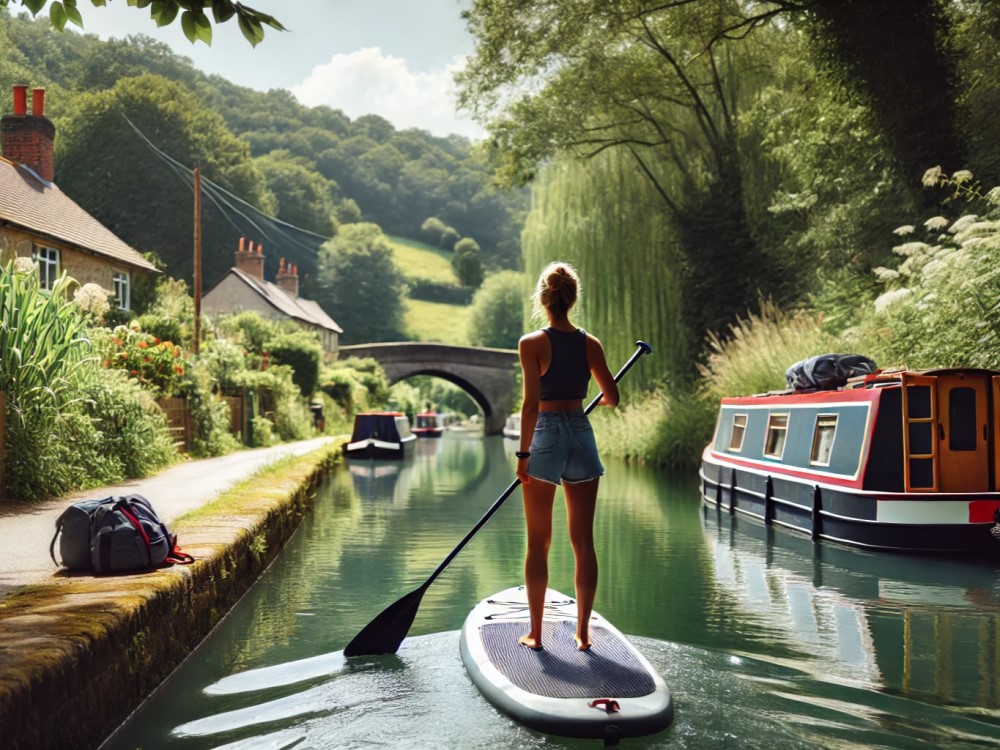 Paddleboarding on the Grand Union Canal A Serene Adventure