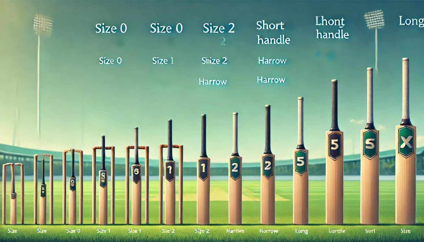 Cricket Bat Size Guide