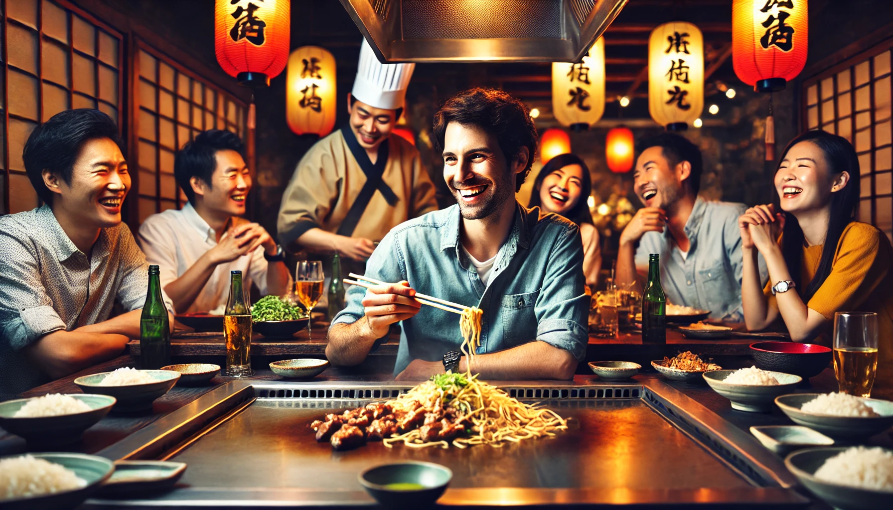 5. Experience Interactive Dining at Teppanyaki Japanese Restaurant