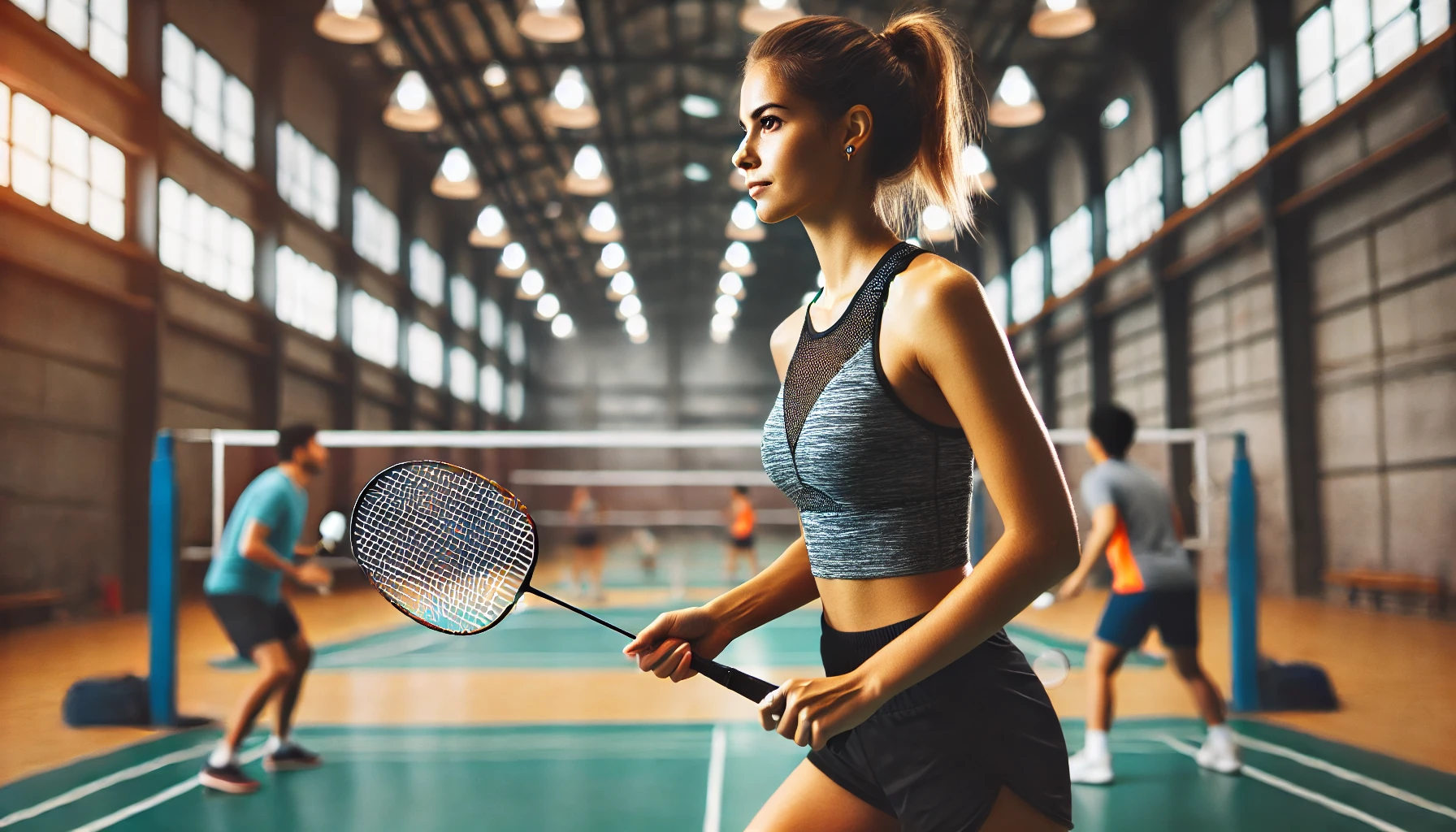 7. Try Indoor Badminton at the Sir David English Sports Centre