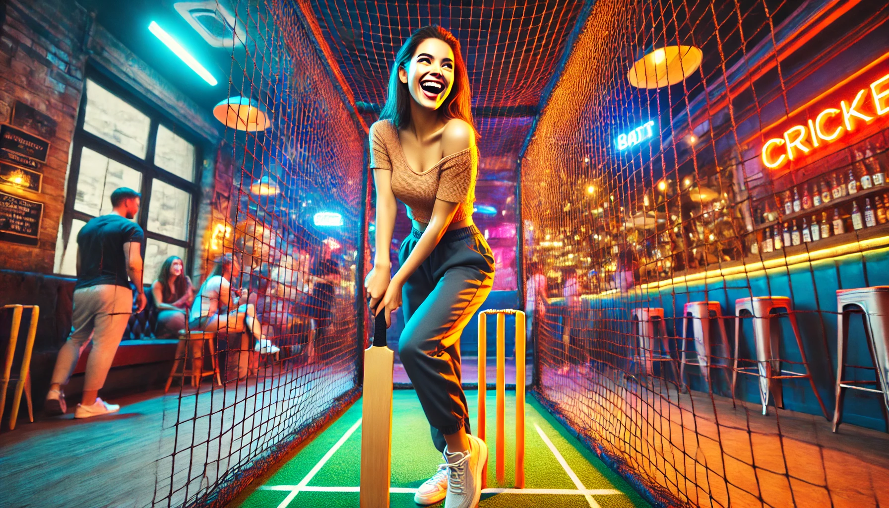 1. Sixes at BOXPARK The Cricket-Themed Dining Hotspot