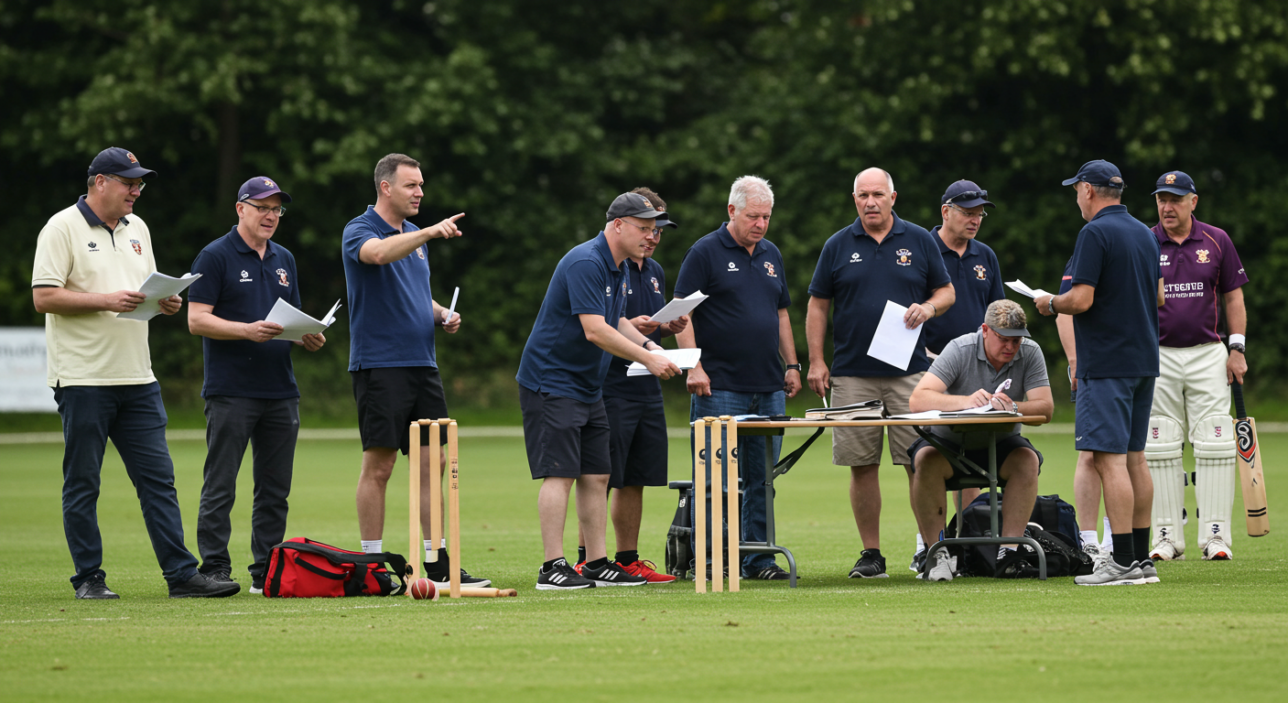 5. Confirm Umpires, Scorers and Match Format