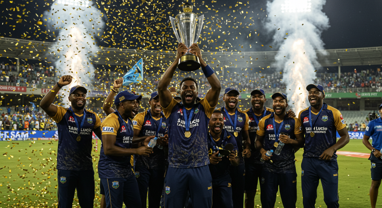 1. Saint Lucia Kings Win Their First CPL Title