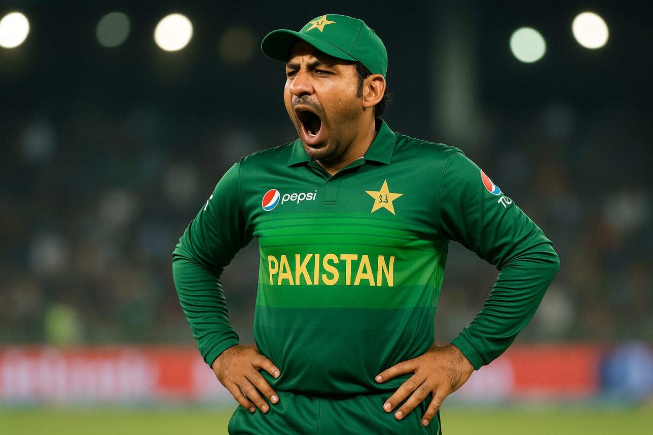1. Sarfaraz Ahmed Yawning – Peak Timing, Peak Internet