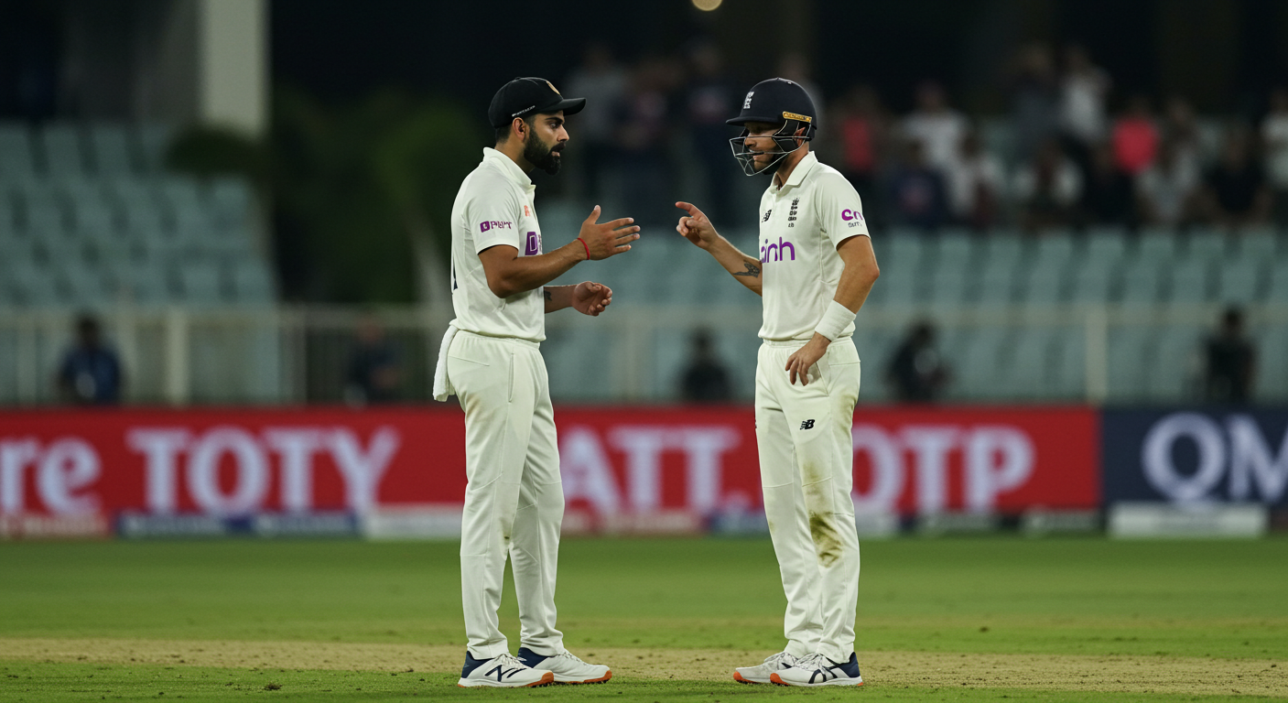 5. Virat Kohli vs Joe Root The Mic Drop That Echoed