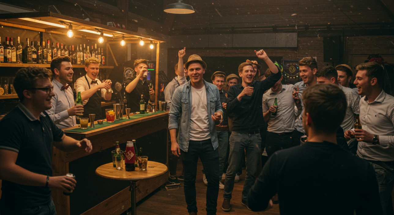 7. Stratford Hub Blank-Canvas Space for Bespoke Stag Chaos