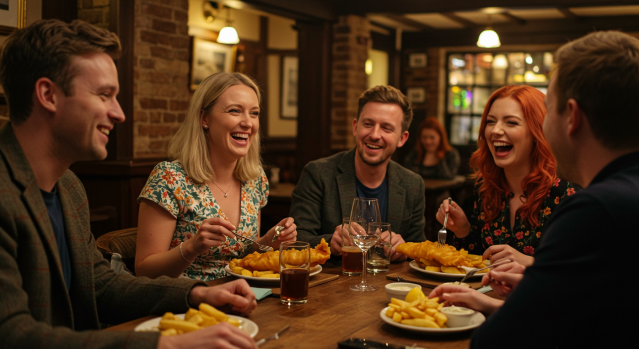 7. The Cow British Comfort Food, Pints and Plenty of Space
