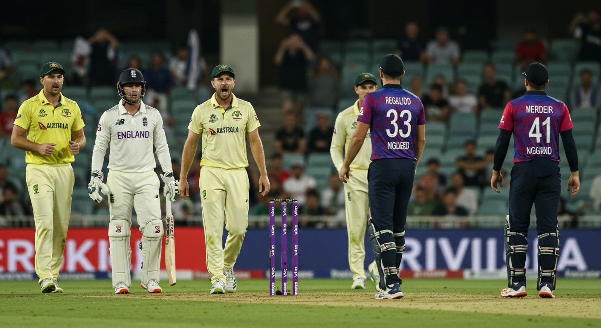 Australia and England Falter