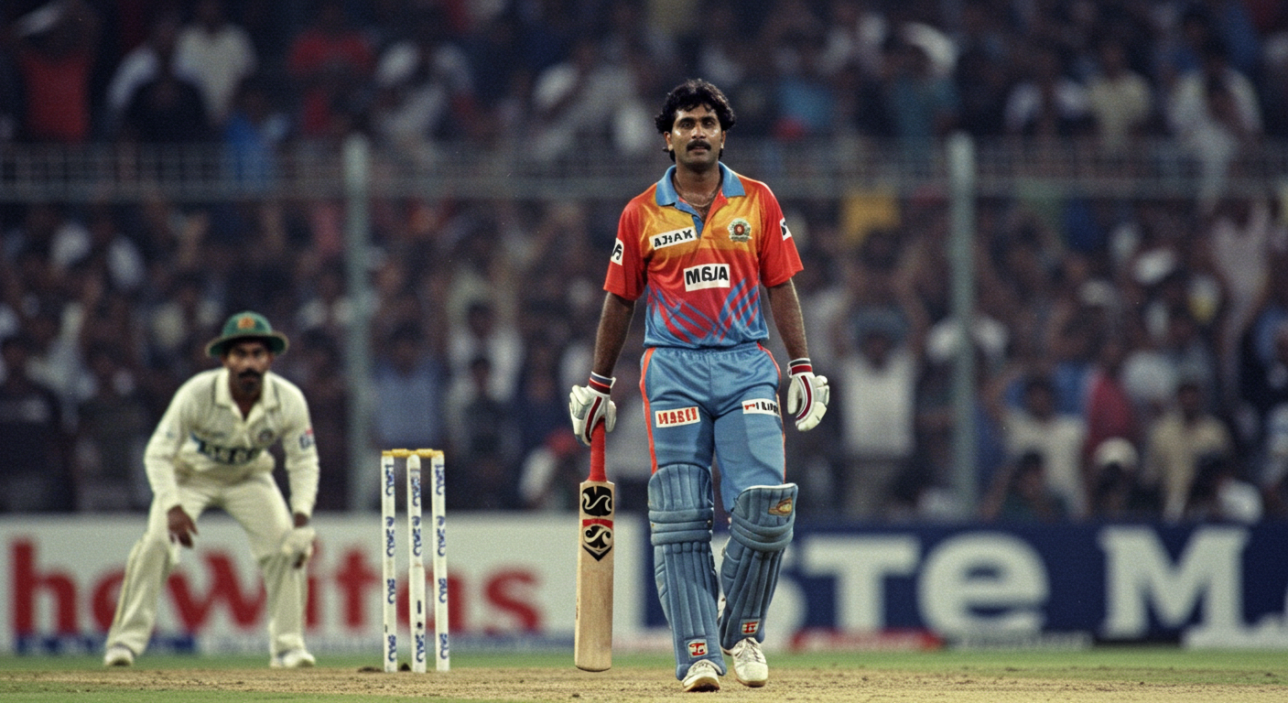 Mohinder Amarnath – Hit Wicket After Kicking the Stumps, 1986