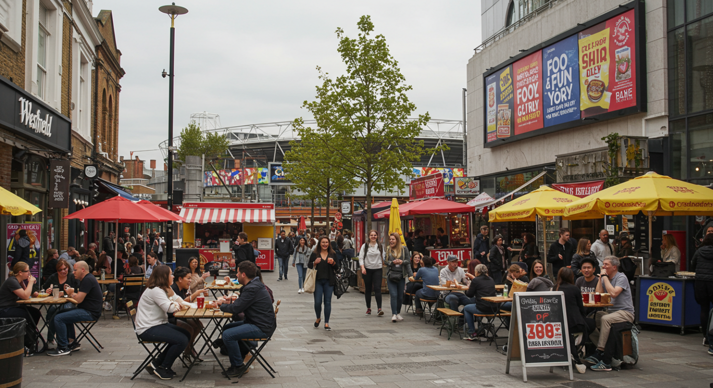 weekday Deals in Stratford London for Food and Fun