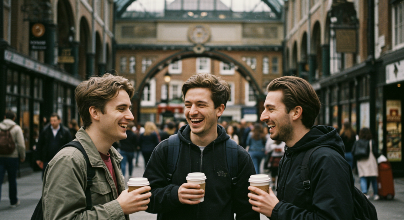 3. Covent Garden and the Classic Red Phone Boxes
