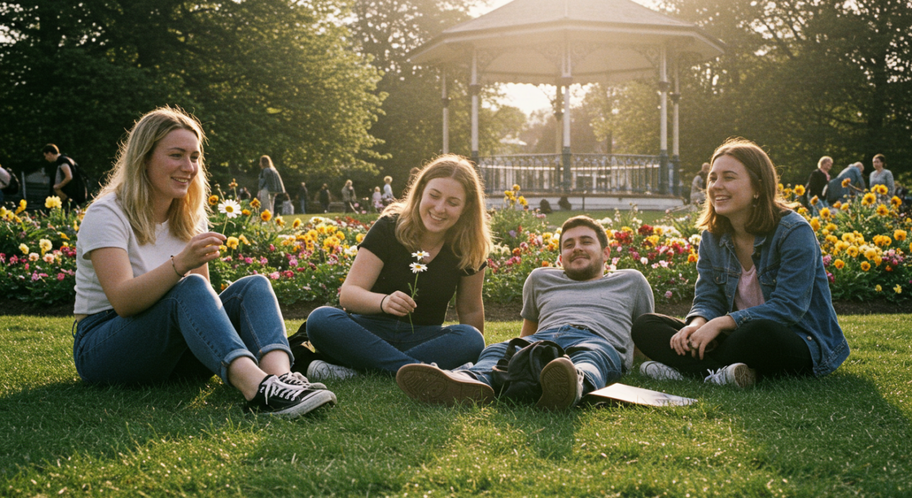 3. Lower, Central and Upper Pleasure Gardens