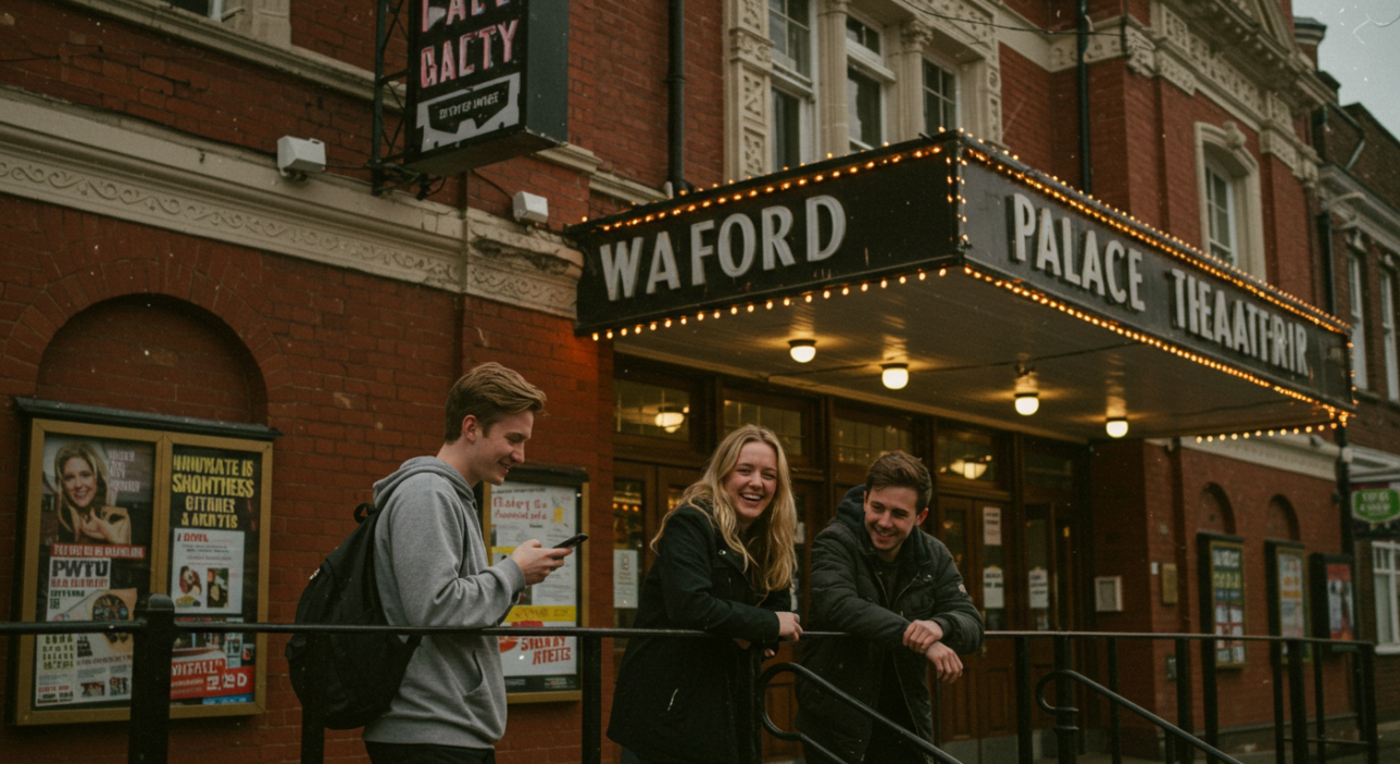 7. Watford Palace Theatre Facade and Alleyway