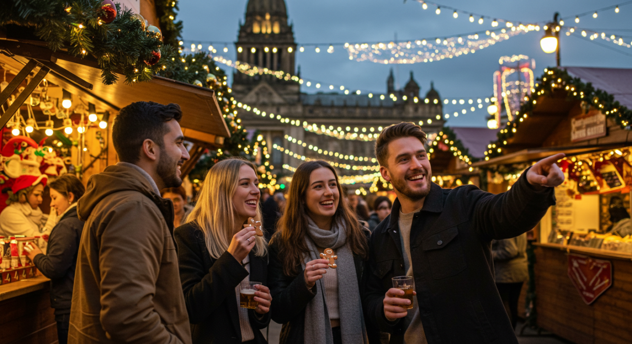 1. Leeds Christmas Market at Millennium Square