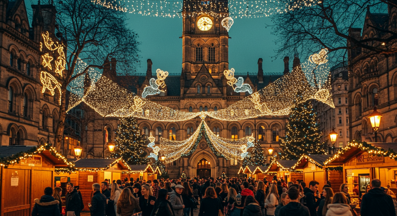 1. Manchester Town Hall and Albert Square