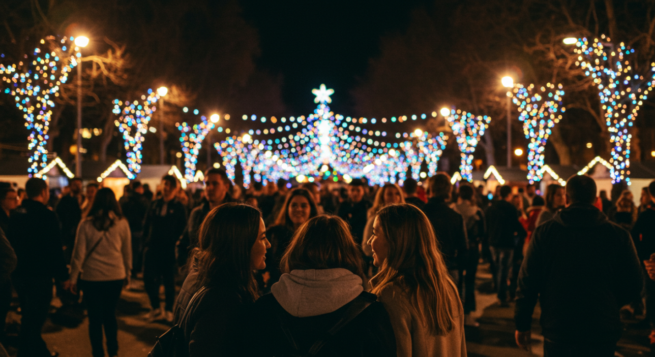 11. Heaton Park Light Trail