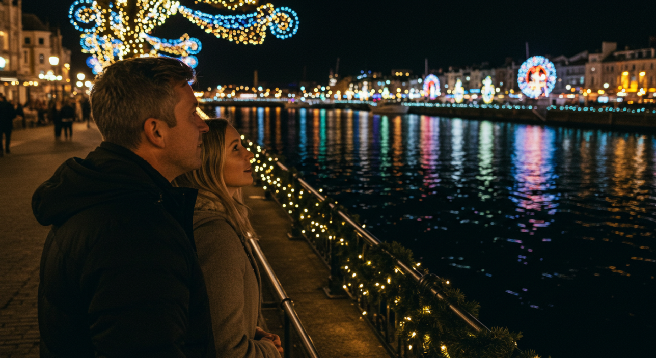 7. Brighton Marina Christmas by the Water