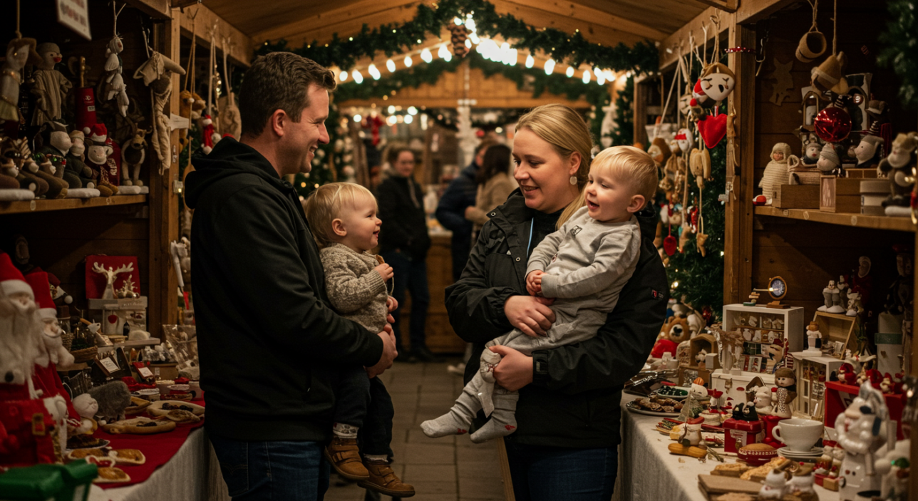 7. The Leeds Corn Exchange Indie Christmas Fair