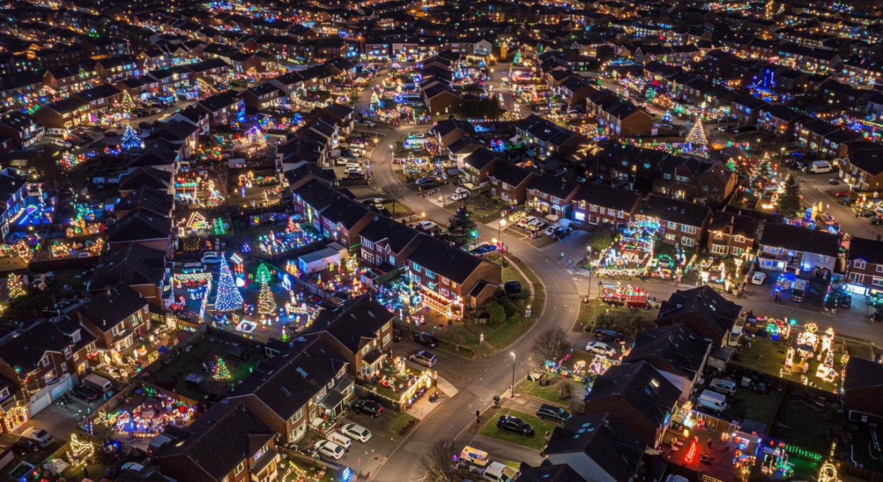 Greater Birmingham’s Best Neighbourhood Light Displays