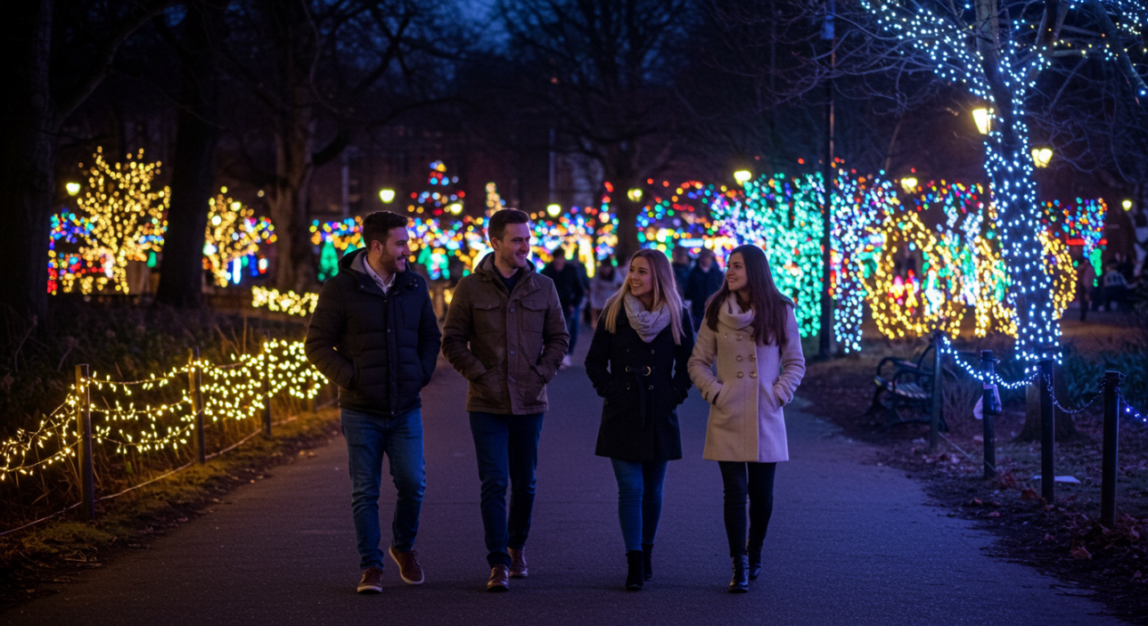 Take a Walk Through Heaton Park’s Light Trail